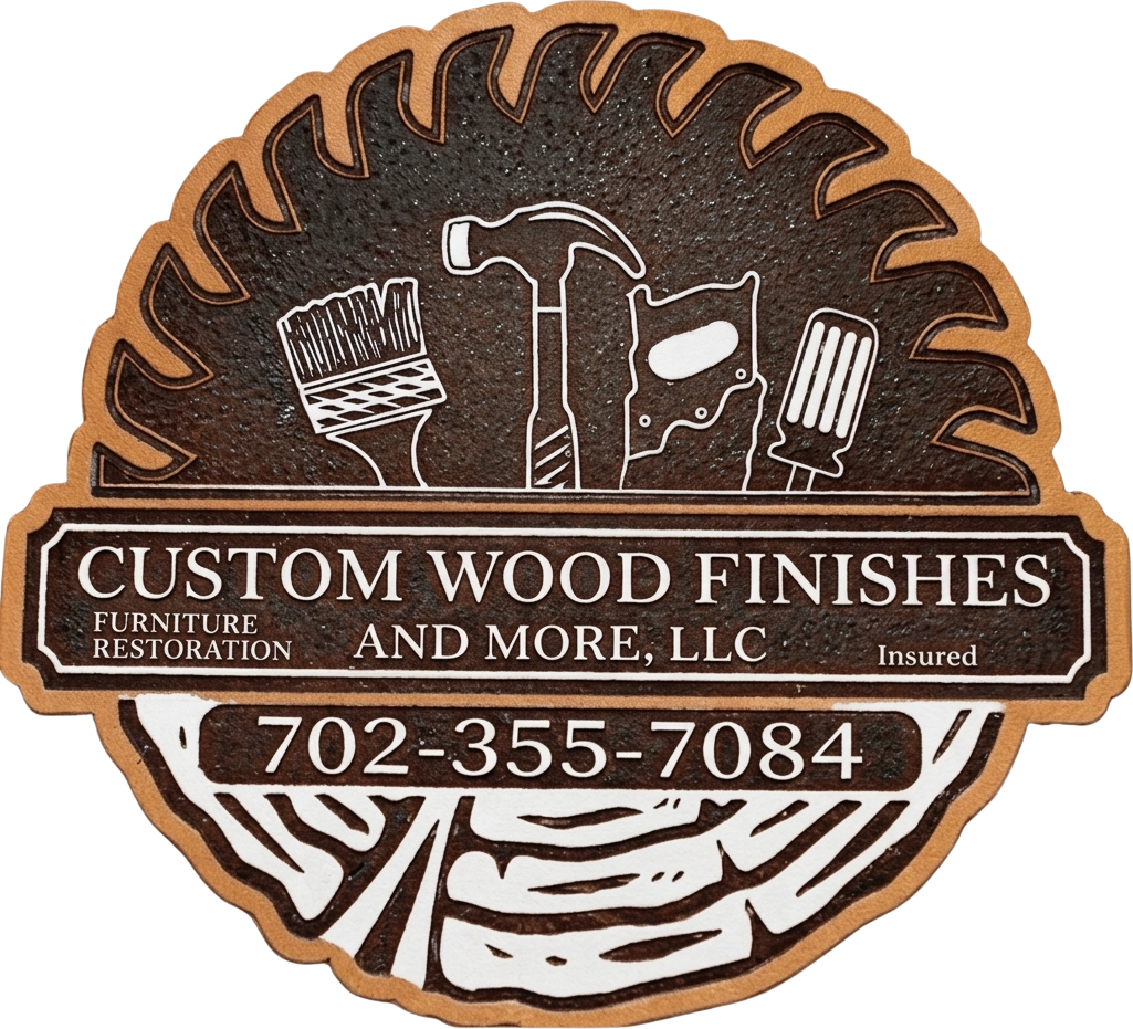 Custom Wood Finishes and More LLC logo